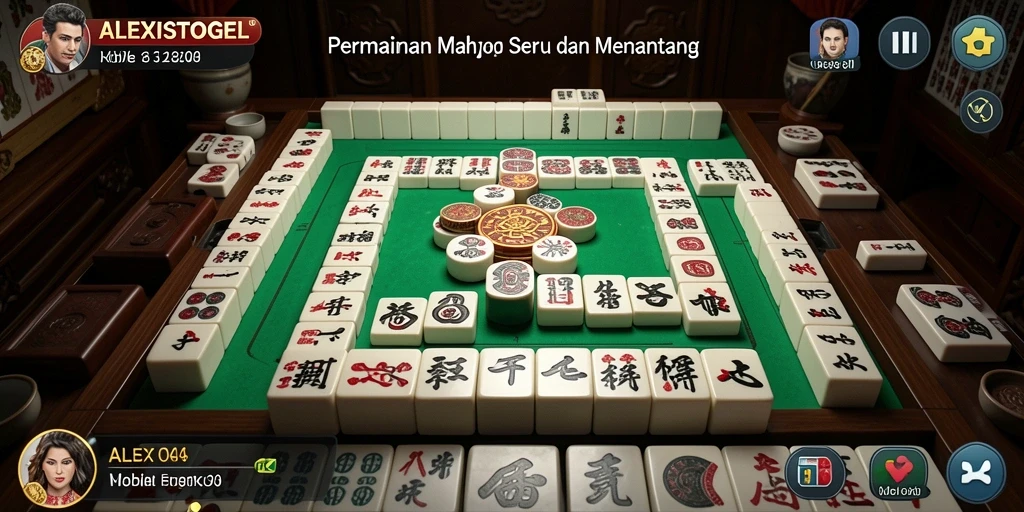 Tampilan gameplay ALEXISTOGEL yang menarik dan penuh warna.