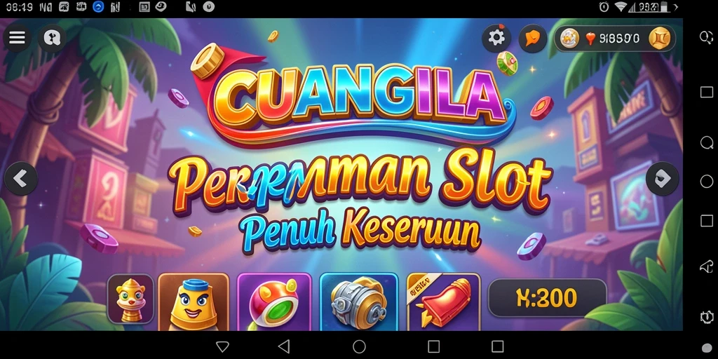 Tampilan gameplay Slot yang menakjubkan di CUANGILA.