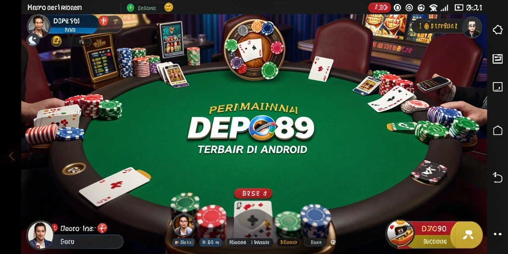 Gameplay seru dalam aplikasi poker DEPO89 yang penuh tantangan.