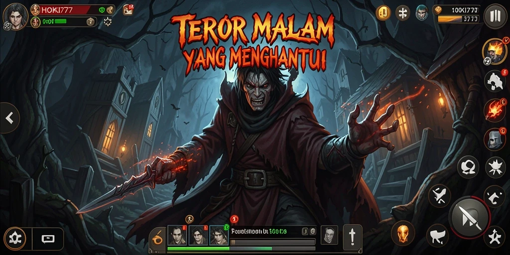 Gameplay HOKI777 yang mencekam dan menegangkan.