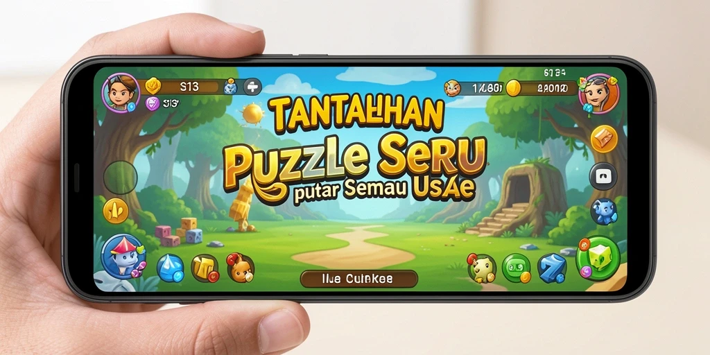 Screeshot S13 menampilkan gameplay Puzzle yang mendebarkan dan menantang.