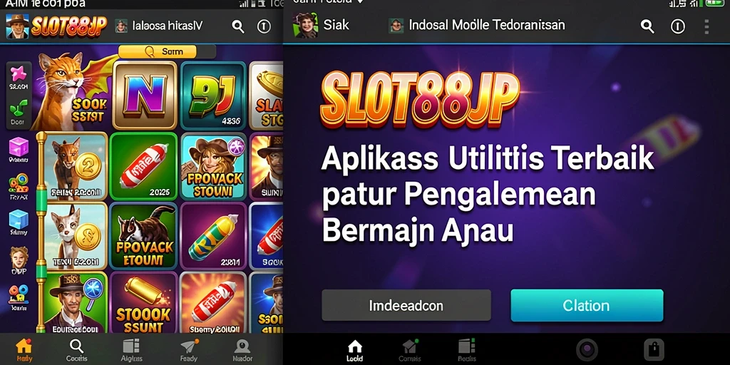 Tampilan antarmuka di SLOT88JP yang memudahkan navigasi untuk pengguna.