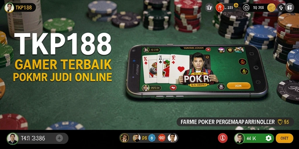 Gambaran gameplay seru di aplikasi Poker TKP188.