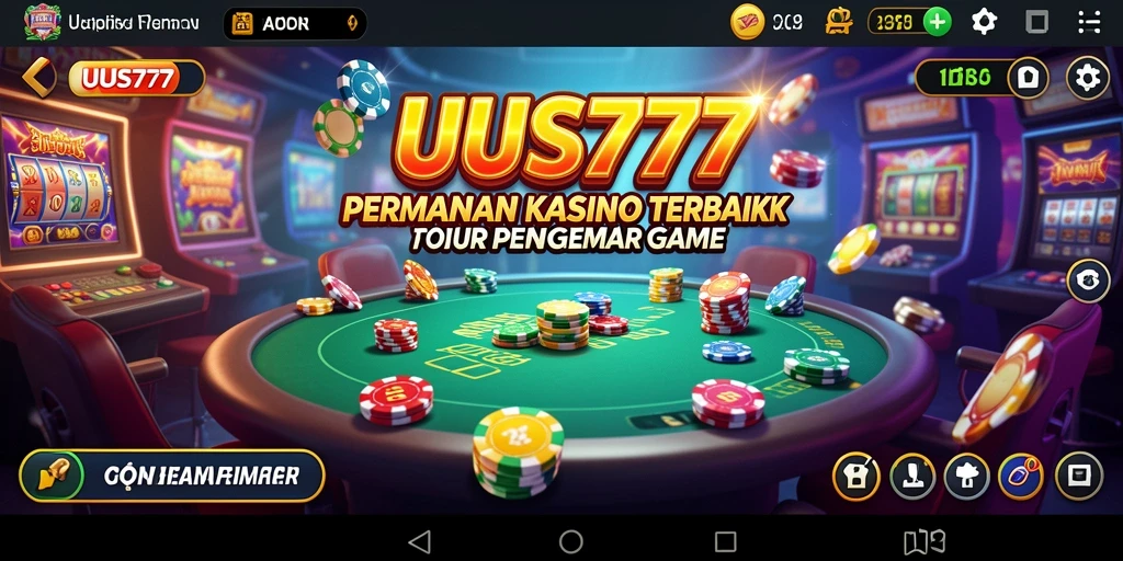 Tampilan gameplay UUS777 yang menarik dan penuh warna.