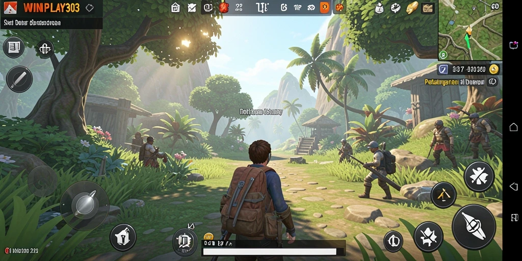 Tampilan gameplay Open World yang mendalam dan menakjubkan.