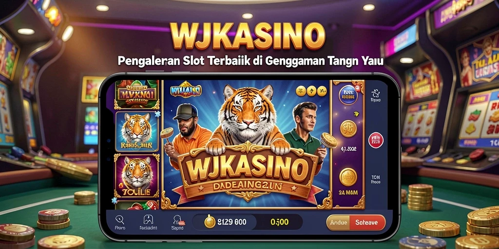 Tampilan gameplay yang mendebarkan dari slot WJKASINO.